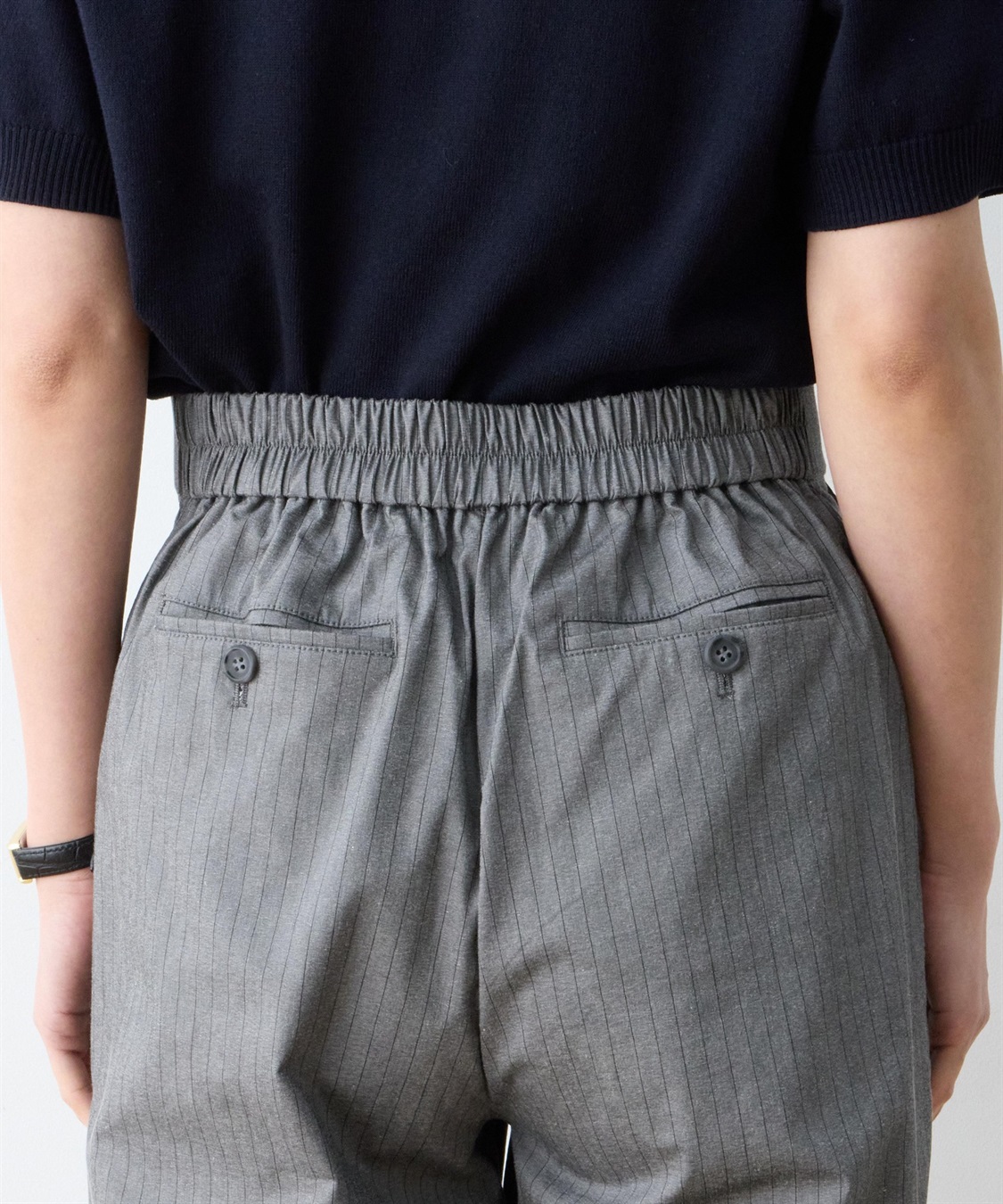 DECOY ストレッチストレートパンツ【接触冷感・ウォッシャブル・後ろウエストゴム】_sub_13