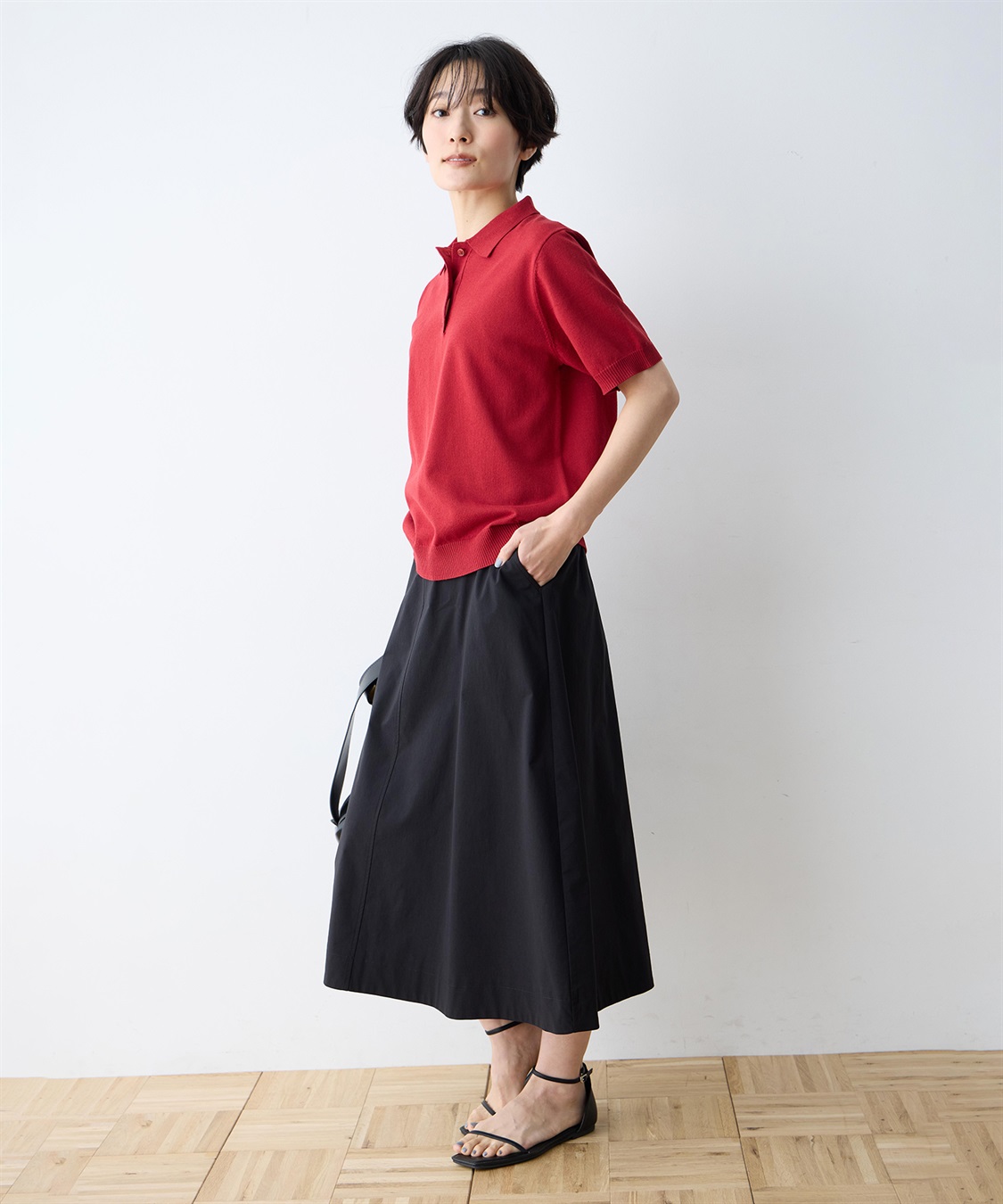 DECOY 【WEB限定】ストレッチセミフレアスカート【接触冷感・ウォッシャブル・後ろウエストゴム】_sub_14