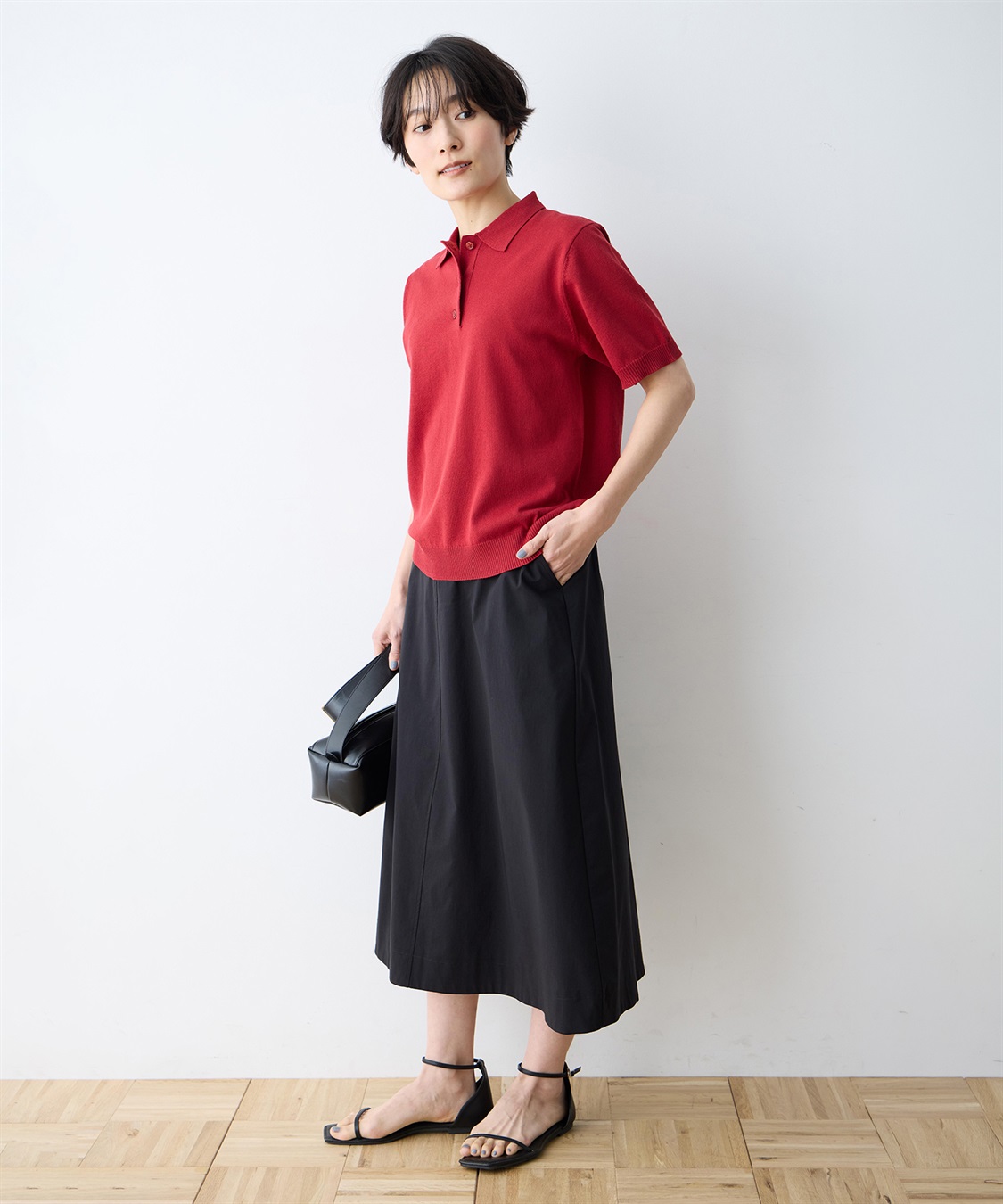 DECOY 【WEB限定】ストレッチセミフレアスカート【接触冷感・ウォッシャブル・後ろウエストゴム】_sub_16
