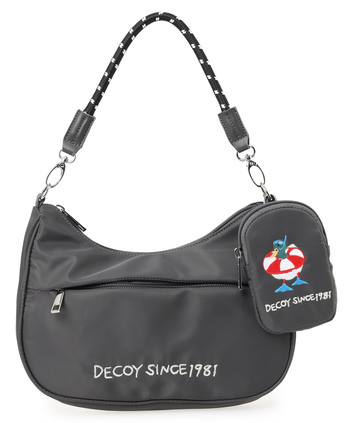 DECOY 【トムさんコラボ】コイくんワンポイント刺しゅうポーチ付きショルダーバッグ_sub_17