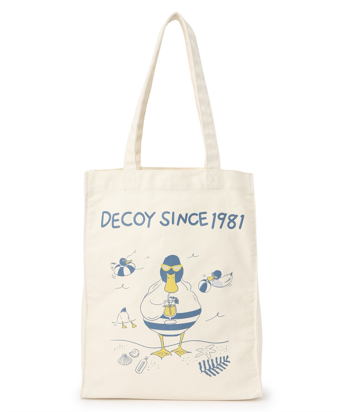DECOY 【トムさんコラボ】コイくんプリントマチ付きキャンバストートバッグ_sub_5