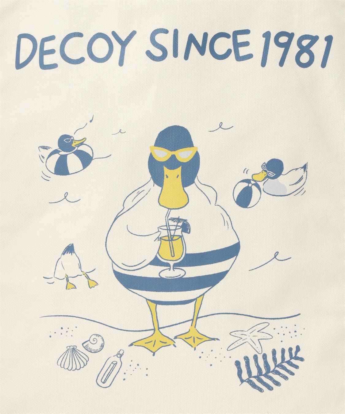 DECOY 【トムさんコラボ】コイくんプリントマチ付きキャンバストートバッグ_sub_9