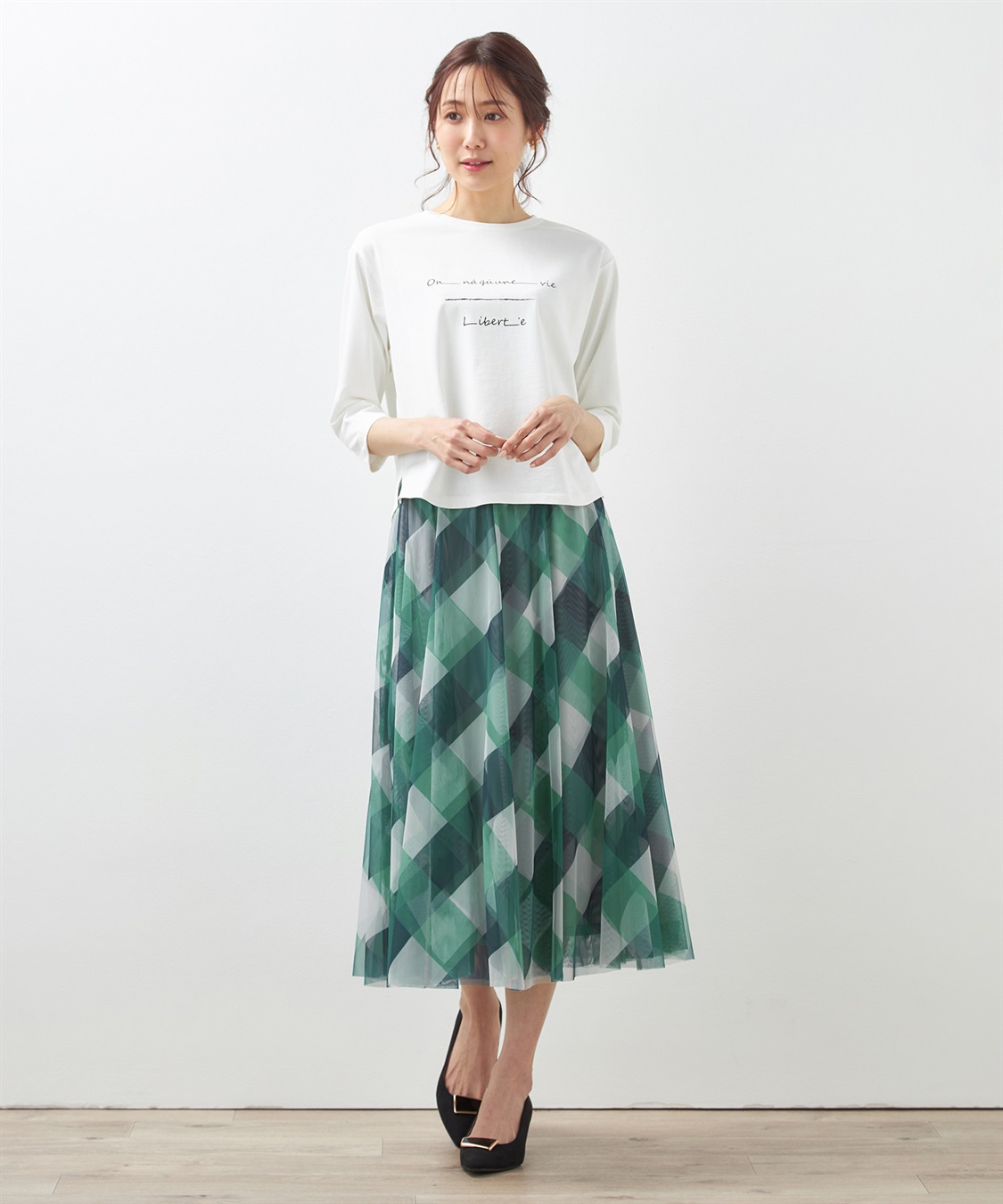 Petit Honfleur ロゴTシャツ_sub_10