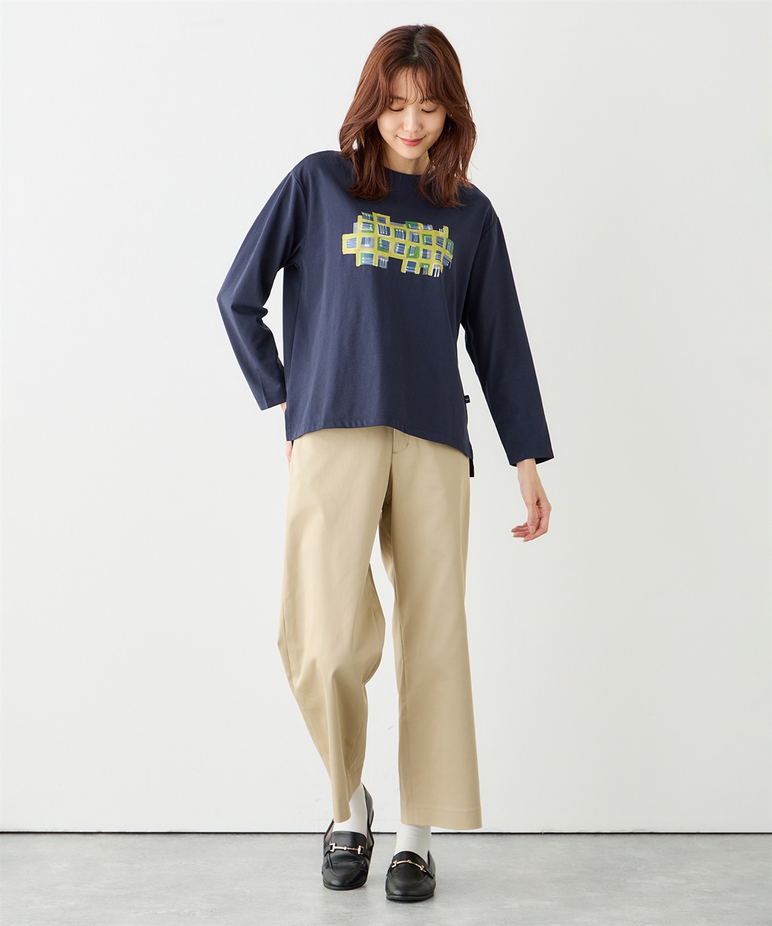 Petit Honfleur プリントTシャツ_sub_9