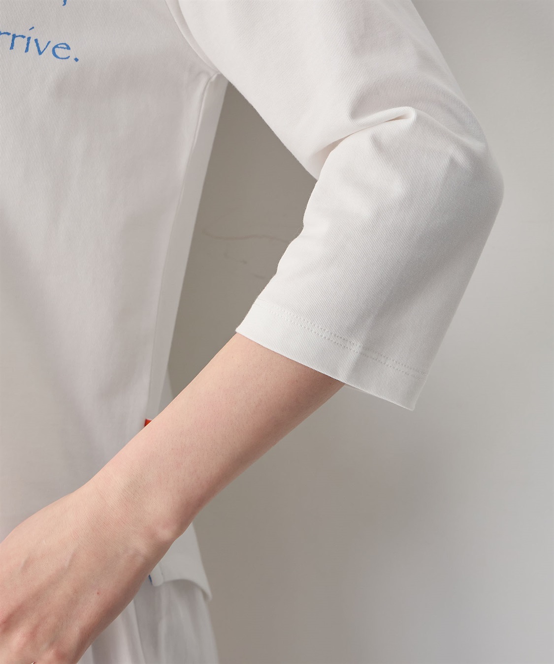 Petit Honfleur オーガニックコットンロゴTシャツ_sub_5