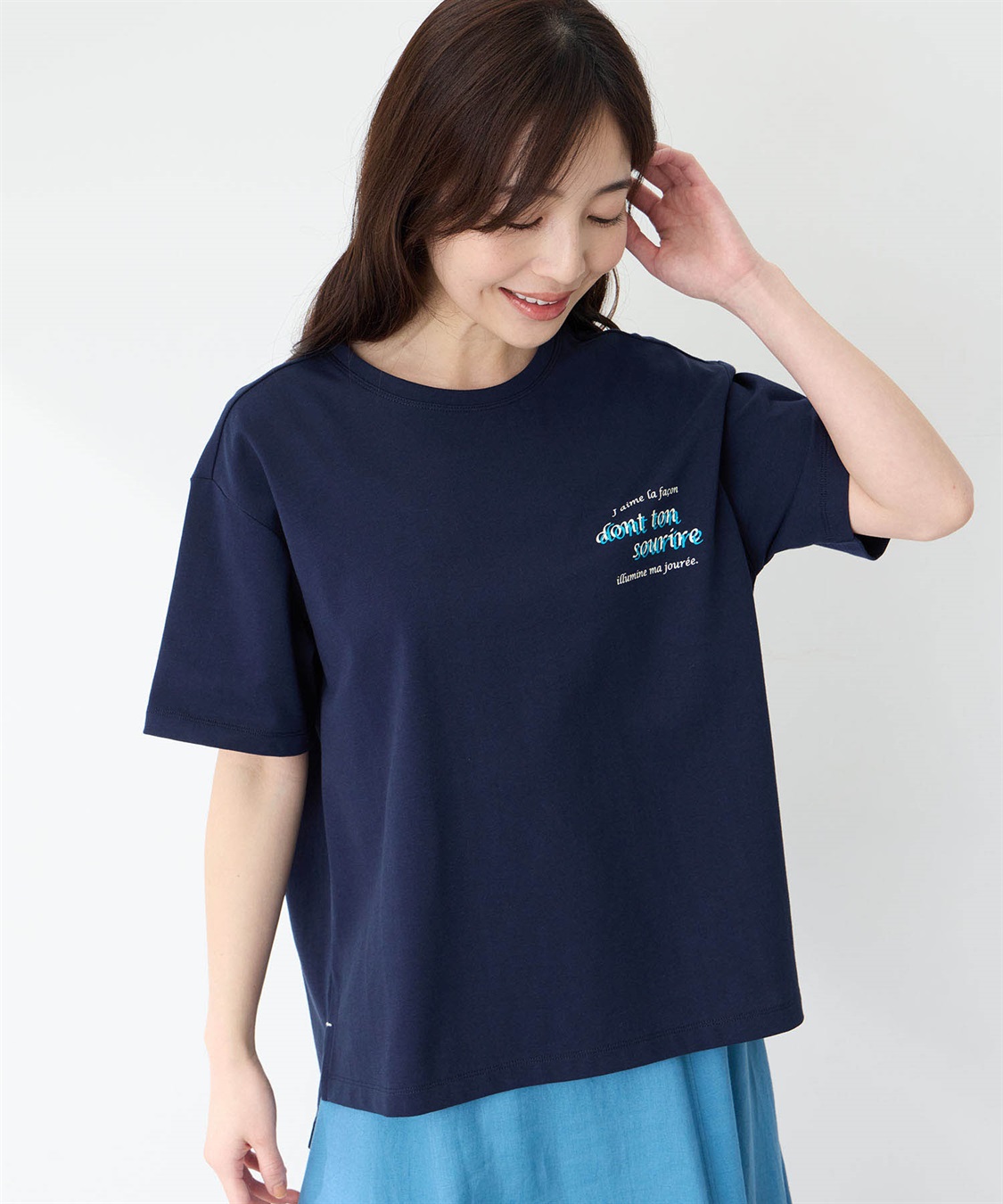 Petit Honfleur ロゴTシャツ_sub_1