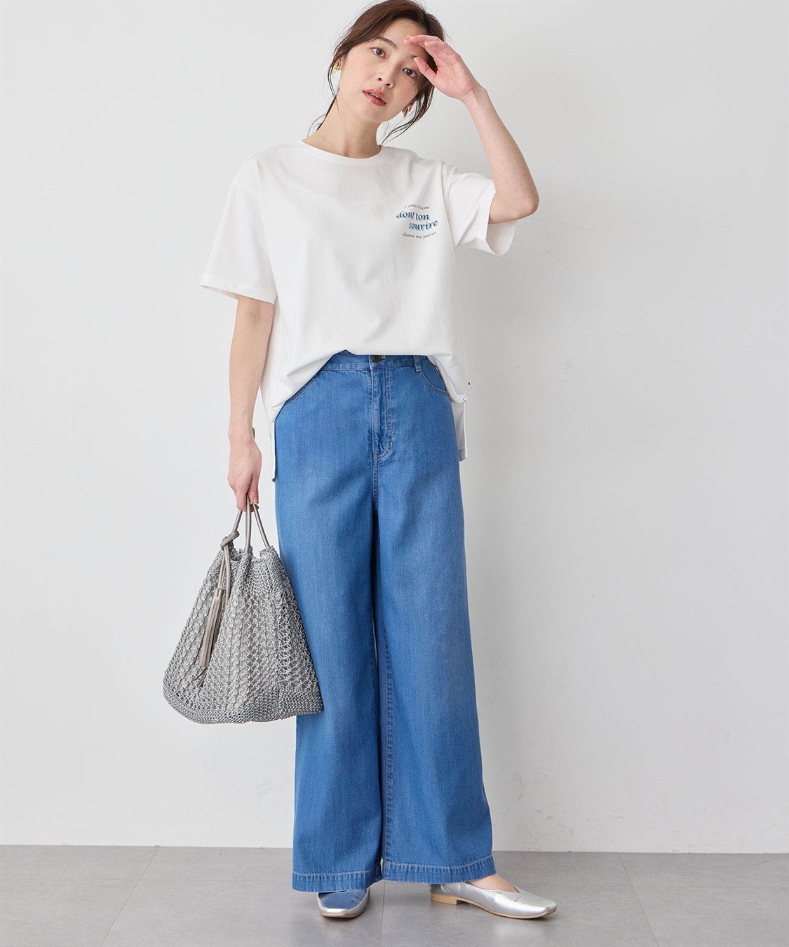 Petit Honfleur ロゴTシャツ_sub_10