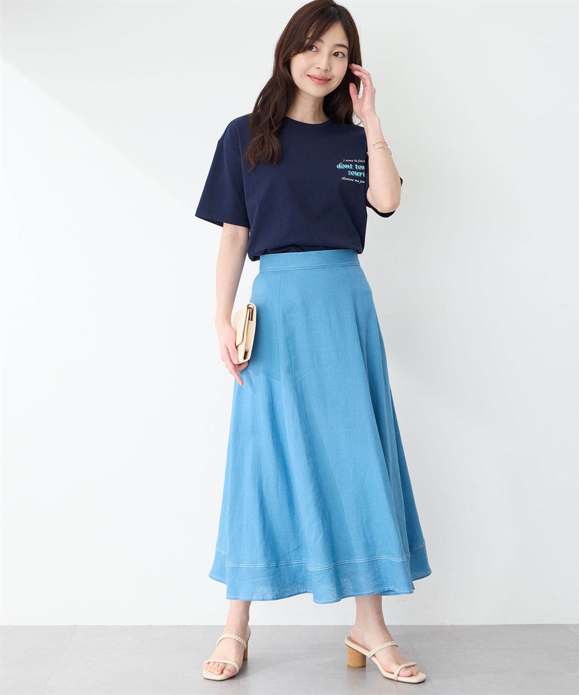 Petit Honfleur ロゴTシャツ_sub_12