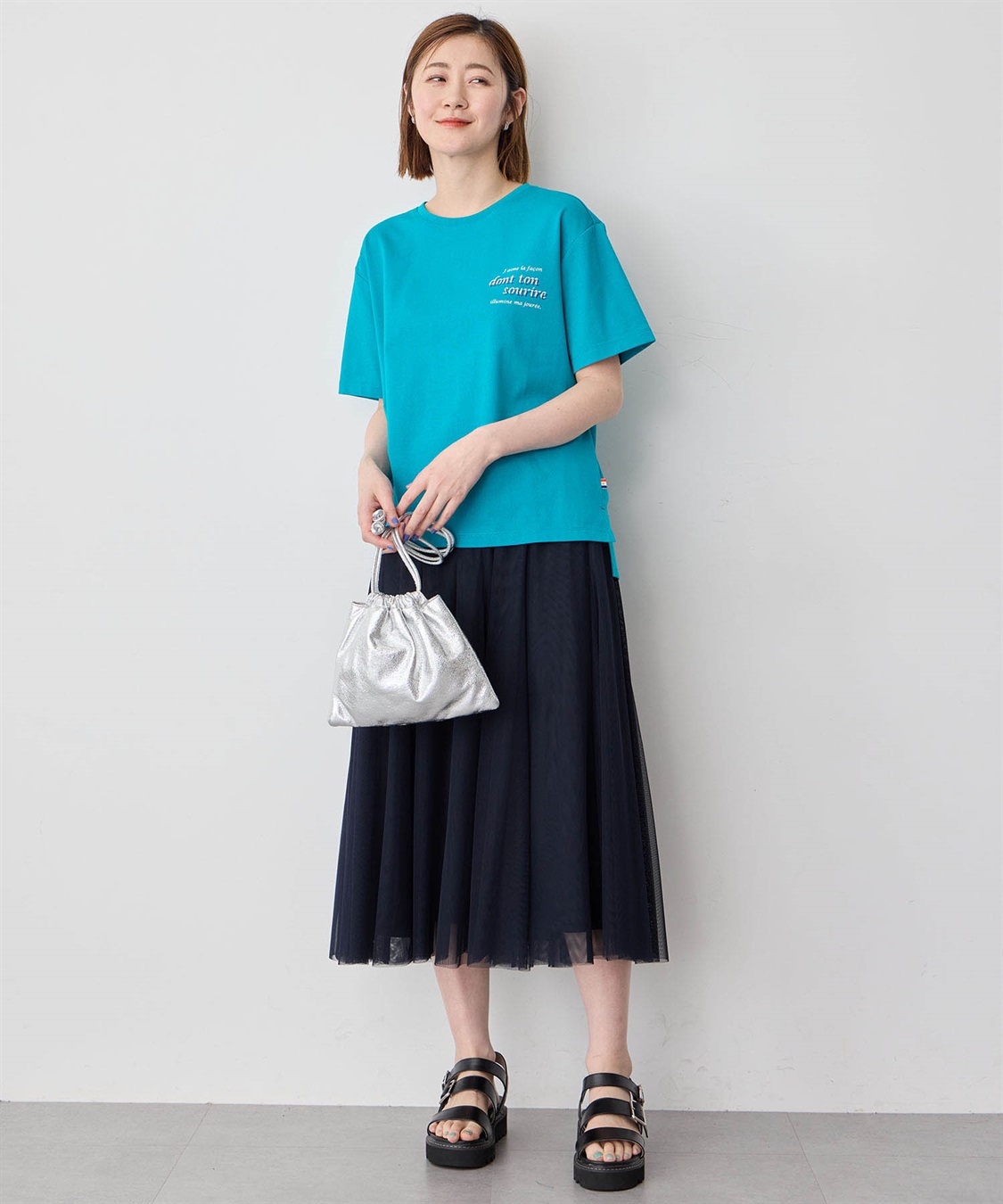 Petit Honfleur ロゴTシャツ_sub_15