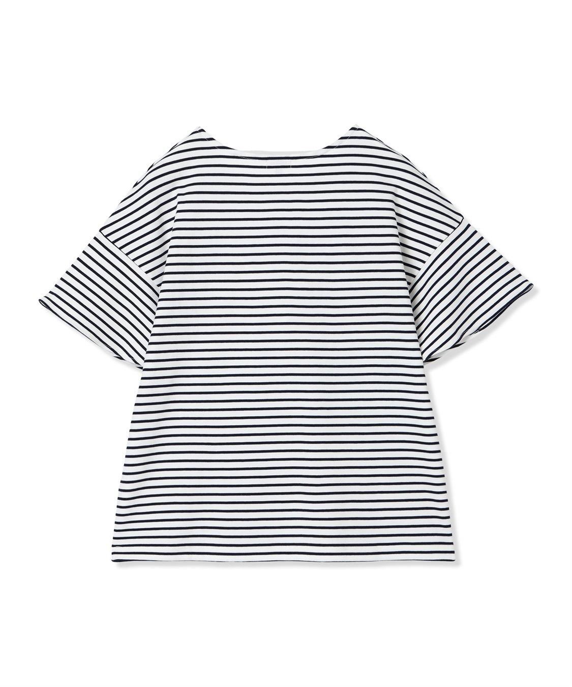 Petit Honfleur フリルスリーブボーダーTシャツ_sub_16