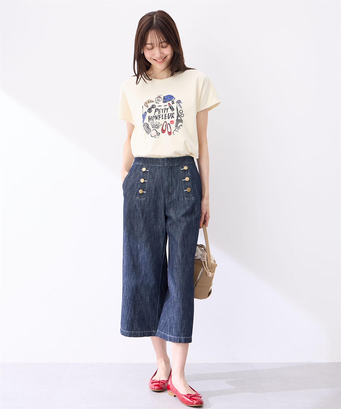 Petit Honfleur 【冷感】プリントTシャツパリ_sub_21