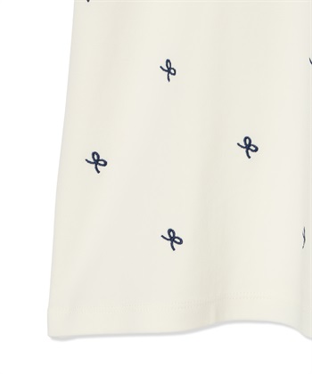 Petit Honfleur 【冷感】【UVカット】リボン刺繍Tシャツ_subthumb_4