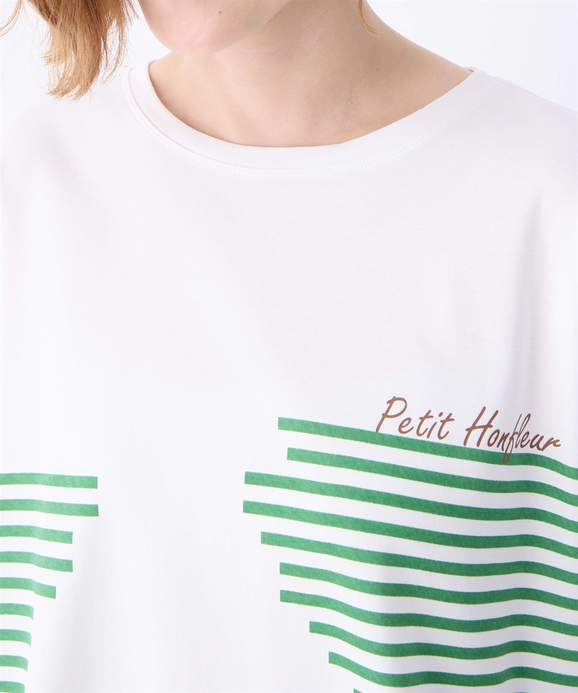Petit Honfleur 【冷感】デザインボーダーＴシャツ_sub_15