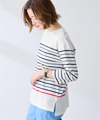 Petit Honfleur ボーダーＴシャツ【オーガニックコットンブレンド】_subthumb_10