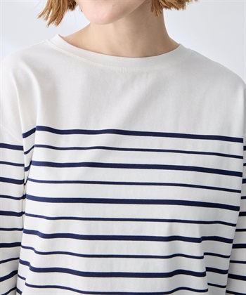 Petit Honfleur ボーダーＴシャツ【オーガニックコットンブレンド】_subthumb_12