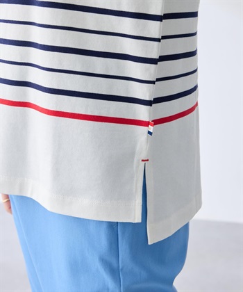 Petit Honfleur ボーダーＴシャツ【オーガニックコットンブレンド】_subthumb_14
