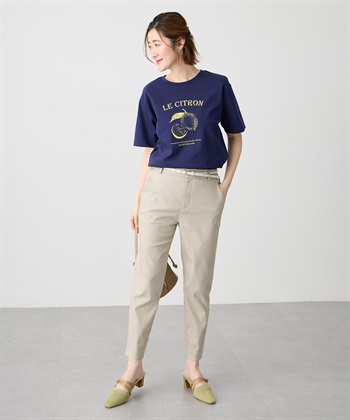Petit Honfleur フルーツプリントTシャツ【オーガニックコットンブレンド・接触冷感・UVカット】_subthumb_10