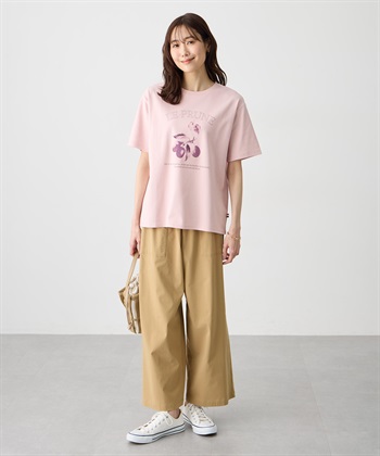 Petit Honfleur フルーツプリントTシャツ【オーガニックコットンブレンド・接触冷感・UVカット】_subthumb_12