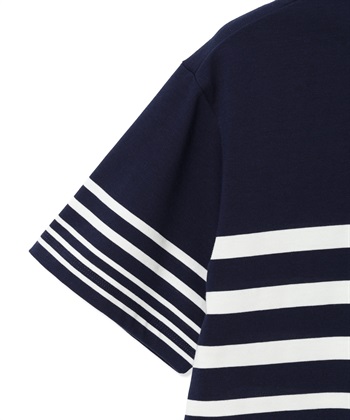 Petit Honfleur パネルボーダーTシャツ【接触冷感・UVカット・オーガニックコットンブレンド】_subthumb_18