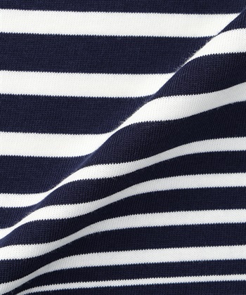 Petit Honfleur パネルボーダーTシャツ【接触冷感・UVカット・オーガニックコットンブレンド】_subthumb_20