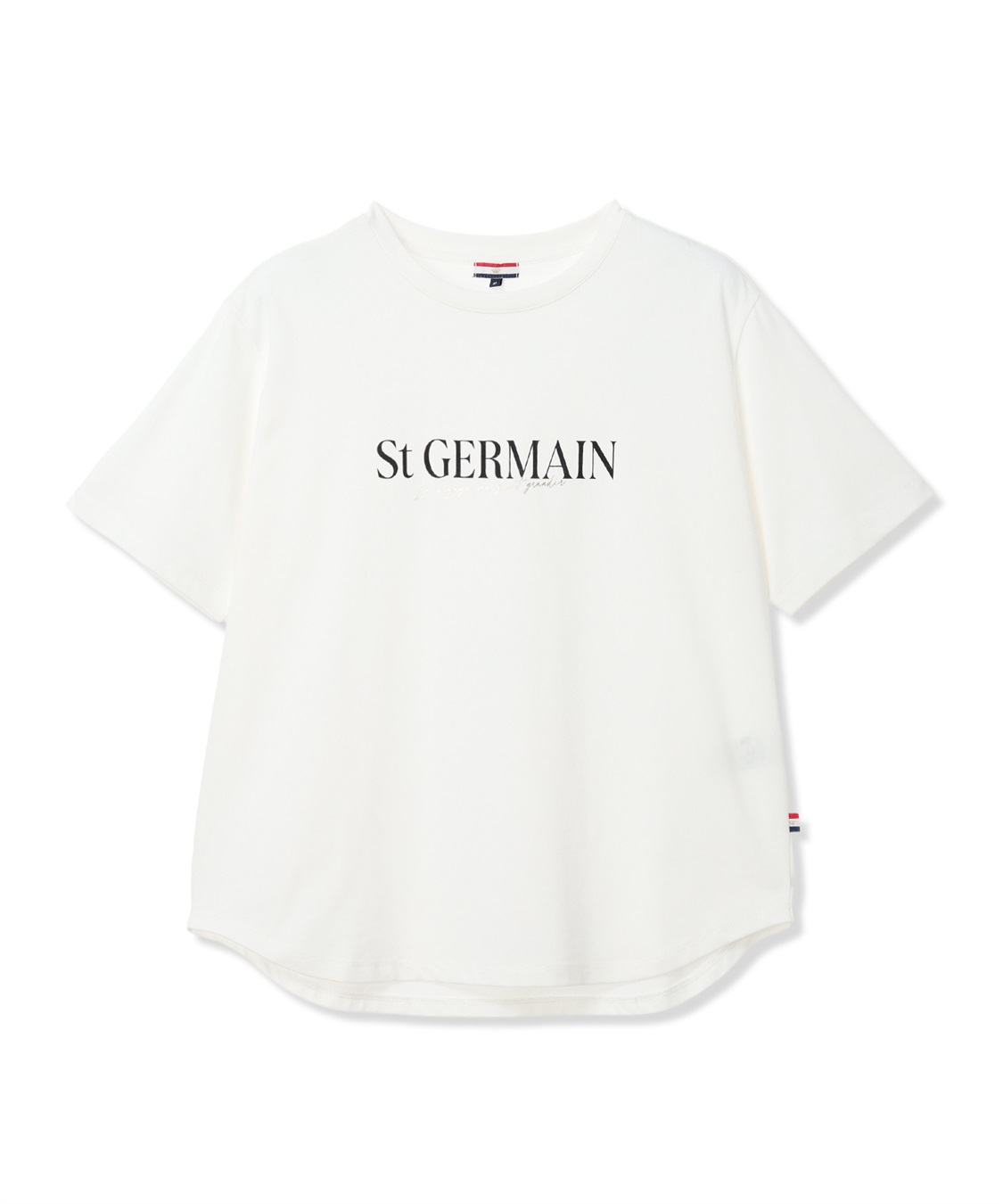 Petit Honfleur ロゴプリントTシャツ【接触冷感・UVカット・オーガニックコットンブレンド】_sub_17