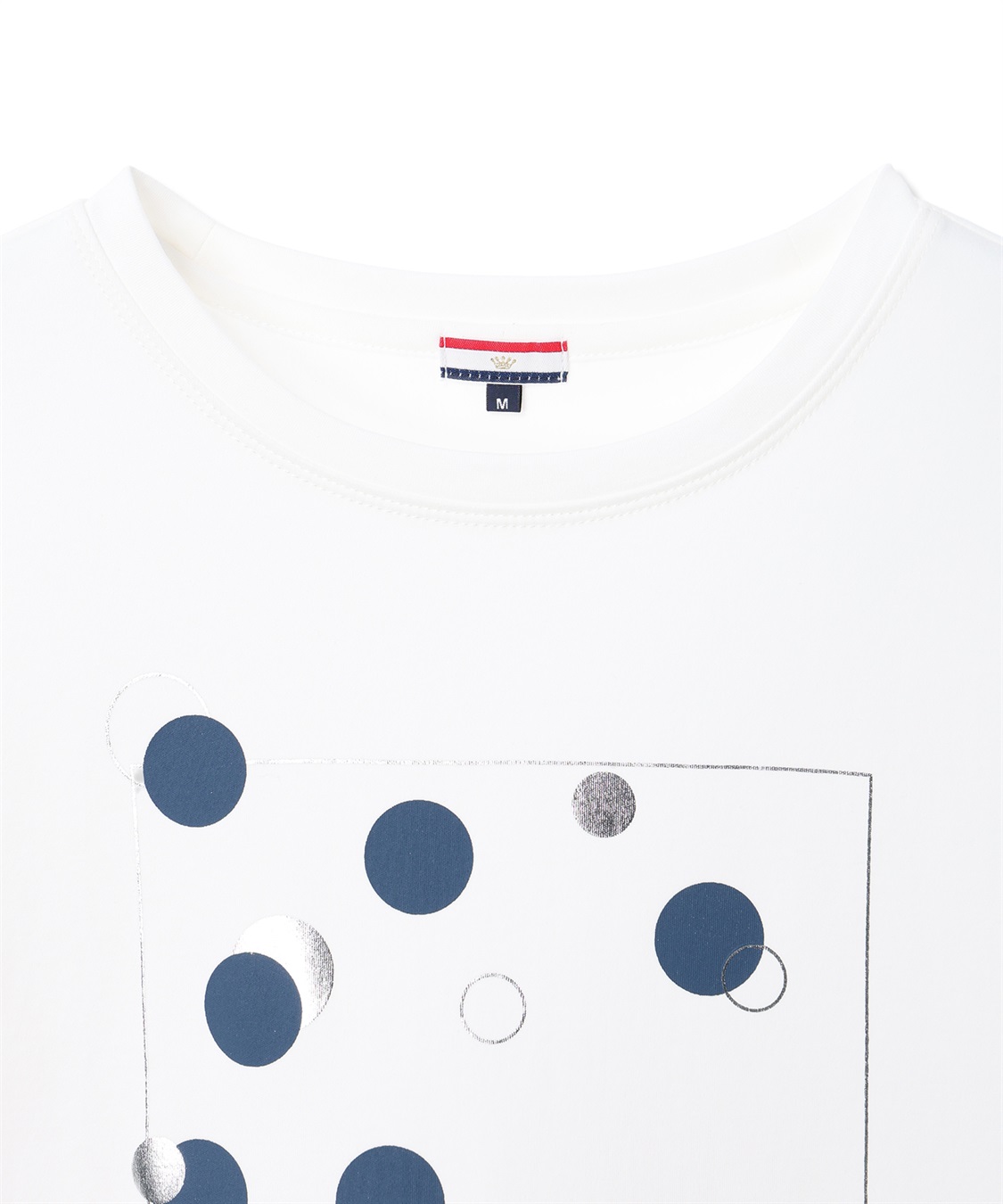 Petit Honfleur ドットプリントTシャツ【オーガニックコットンブレンド・接触冷感・UVカット】_sub_24