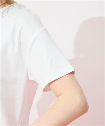 Petit Honfleur モチーフレースTシャツ【オーガニックコットンブレンド・接触冷感・UVカット】_subthumb_10