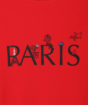 Petit Honfleur 【イラストレーターコラボ】PARISロゴプリントTシャツ【接触冷感・UVカット・オーガニックコットンブレンド】_subthumb_24