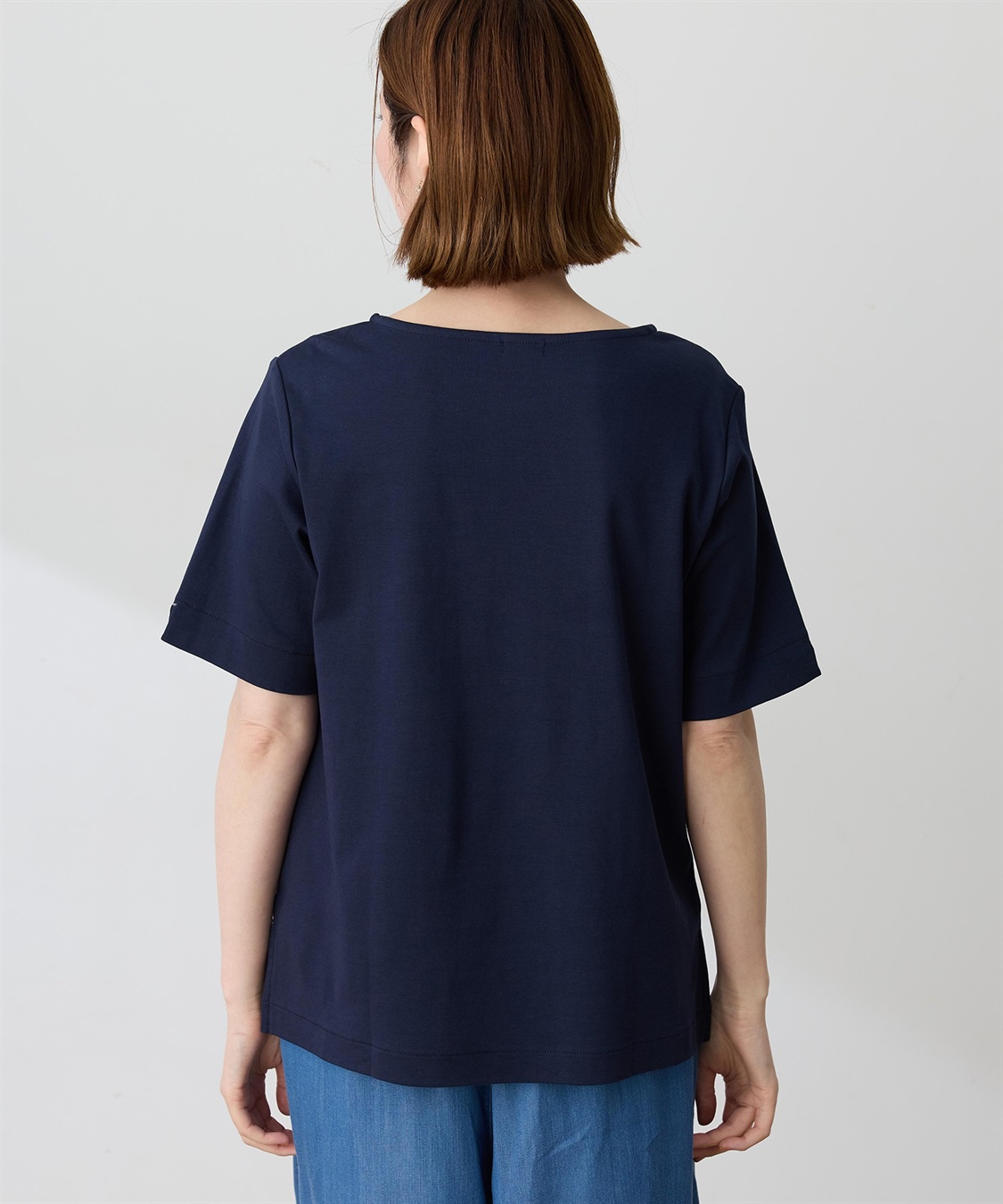 Petit Honfleur 【イラストレーターコラボ】猫プリントTシャツ【接触冷感・UVカット・オーガニックコットンブレンド】_sub_3