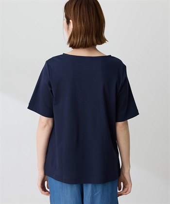 Petit Honfleur 【イラストレーターコラボ】猫プリントTシャツ【接触冷感・UVカット・オーガニックコットンブレンド】_subthumb_3