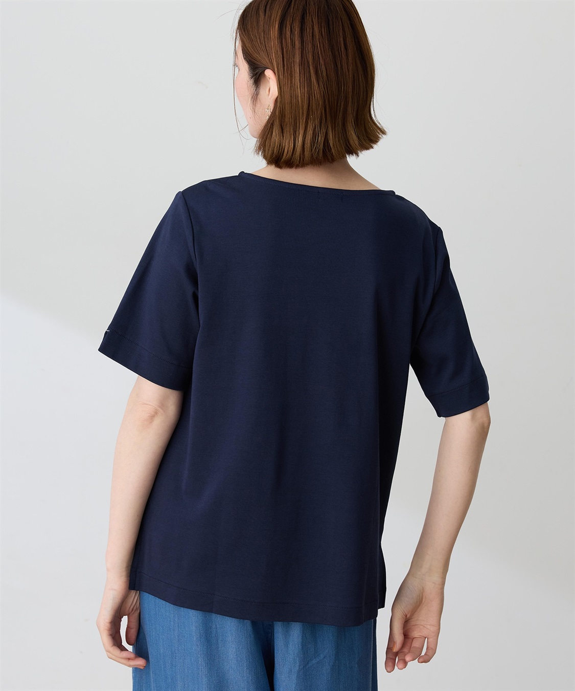 Petit Honfleur 【イラストレーターコラボ】猫プリントTシャツ【接触冷感・UVカット・オーガニックコットンブレンド】_sub_4
