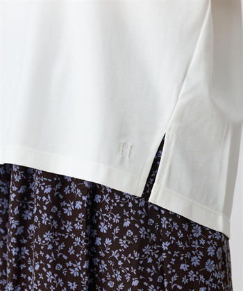 Petit Honfleur バックタックワイドTシャツ【接触冷感・UVカット・透けにくい】_subthumb_8