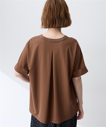 Petit Honfleur バックタックワイドTシャツ【接触冷感・UVカット・透けにくい】_subthumb_12
