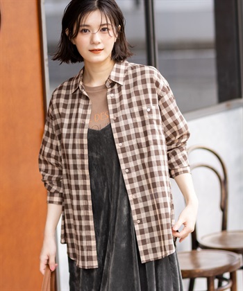 Petit Honfleur ロゴプリントTシャツ【接触冷感・UVカット・オーガニックコットンブレンド】_subthumb_6