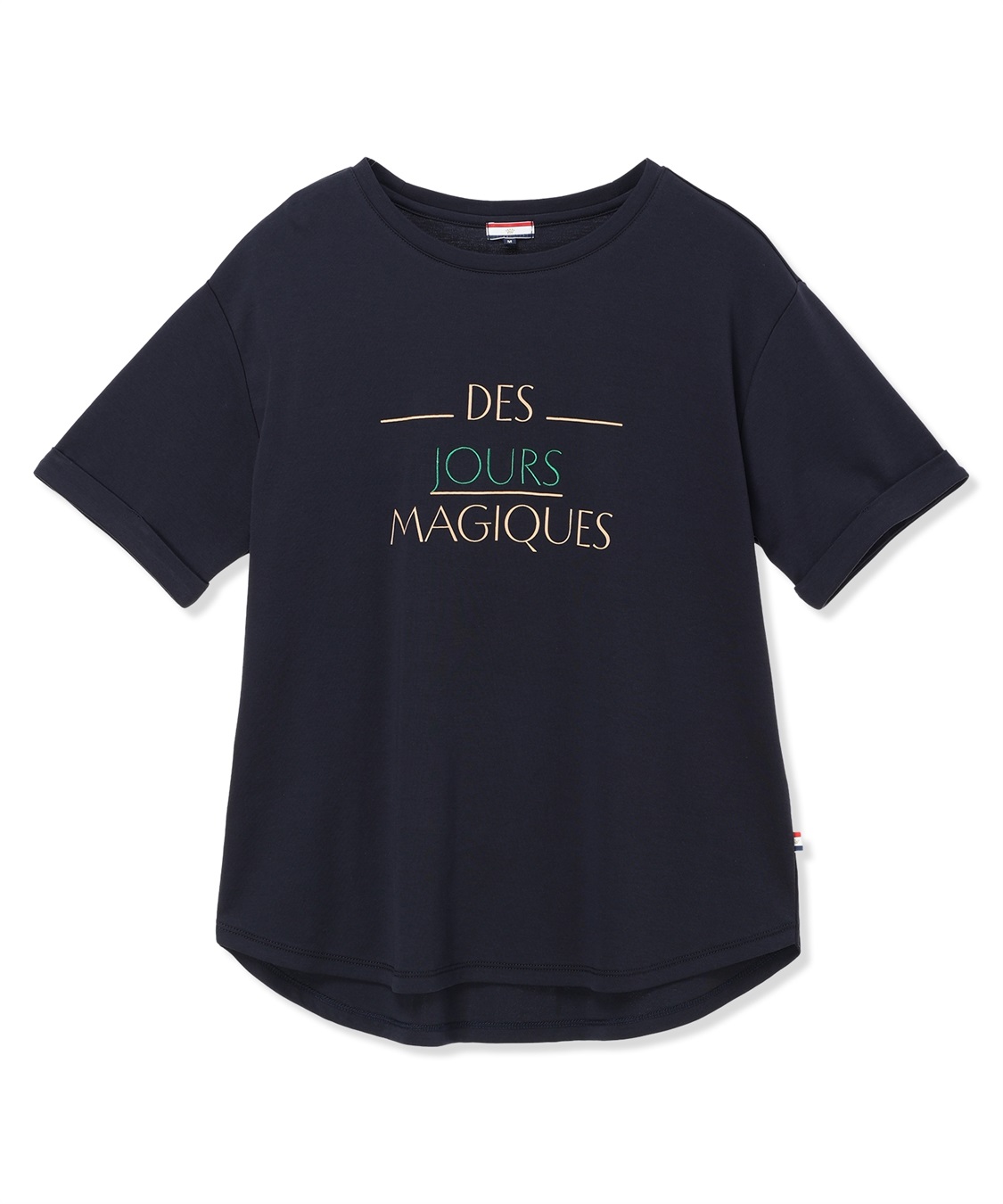 Petit Honfleur ロゴプリントTシャツ【接触冷感・UVカット・オーガニックコットンブレンド】_sub_25