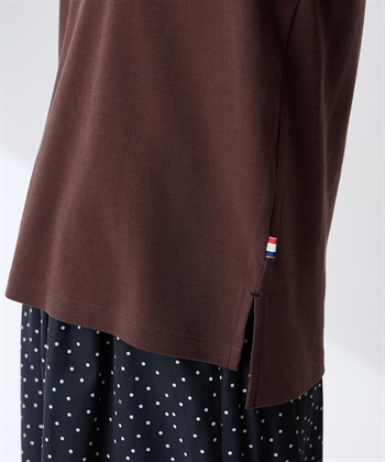 Petit Honfleur レースロゴプリントTシャツ【接触冷感・UVカット・オーガニックコットンブレンド】_subthumb_17