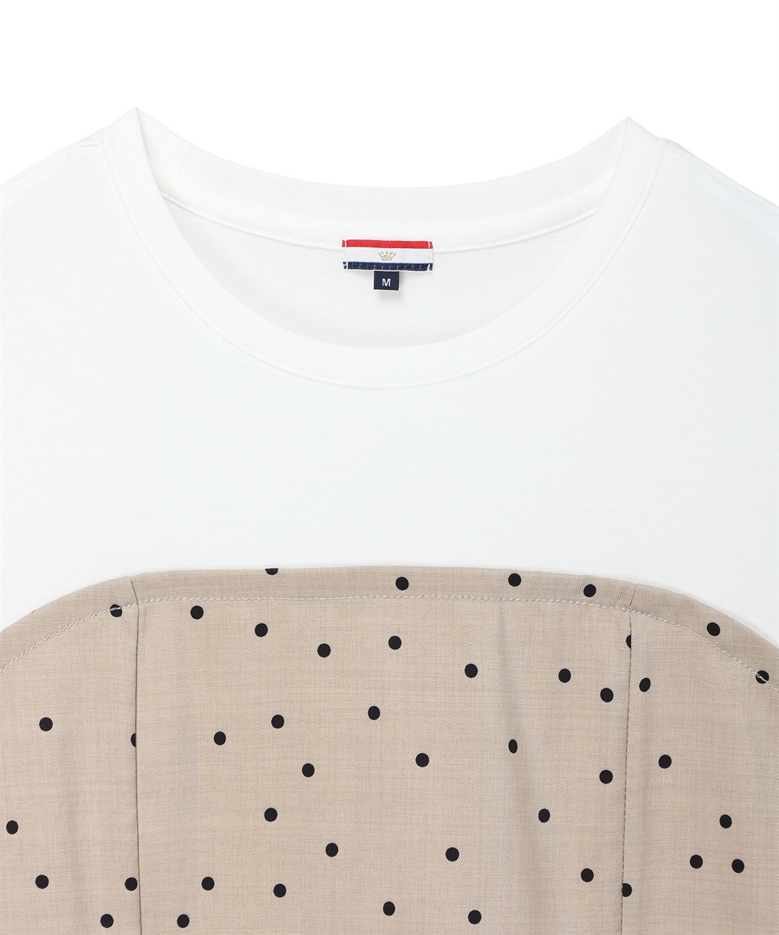 Petit Honfleur ビスチェレイヤード風Tシャツ【接触冷感・UVカット・オーガニックコットンブレンド】_sub_19