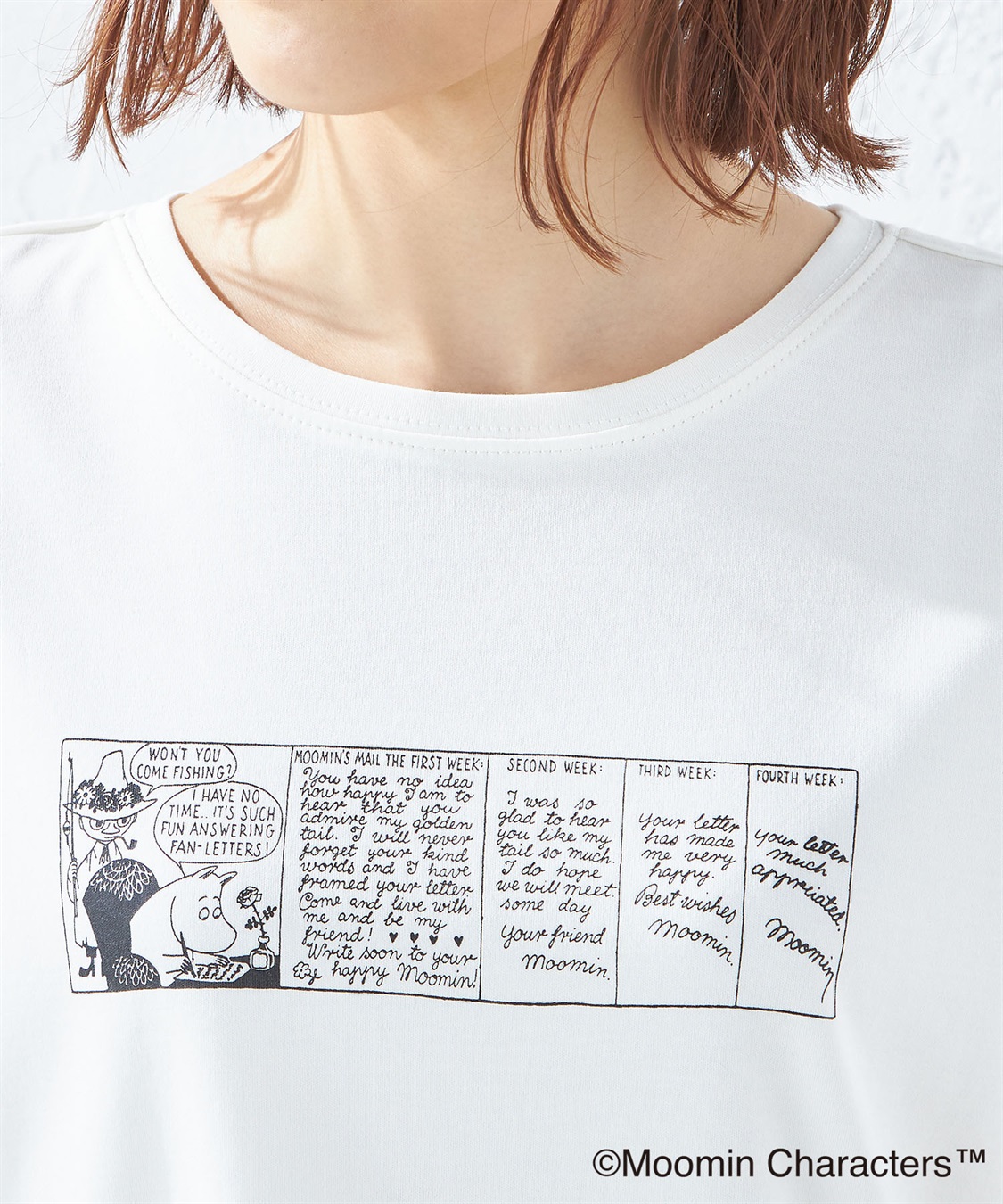 Petit Honfleur 【ムーミンコラボ】フロントプリントＴシャツ_sub_3