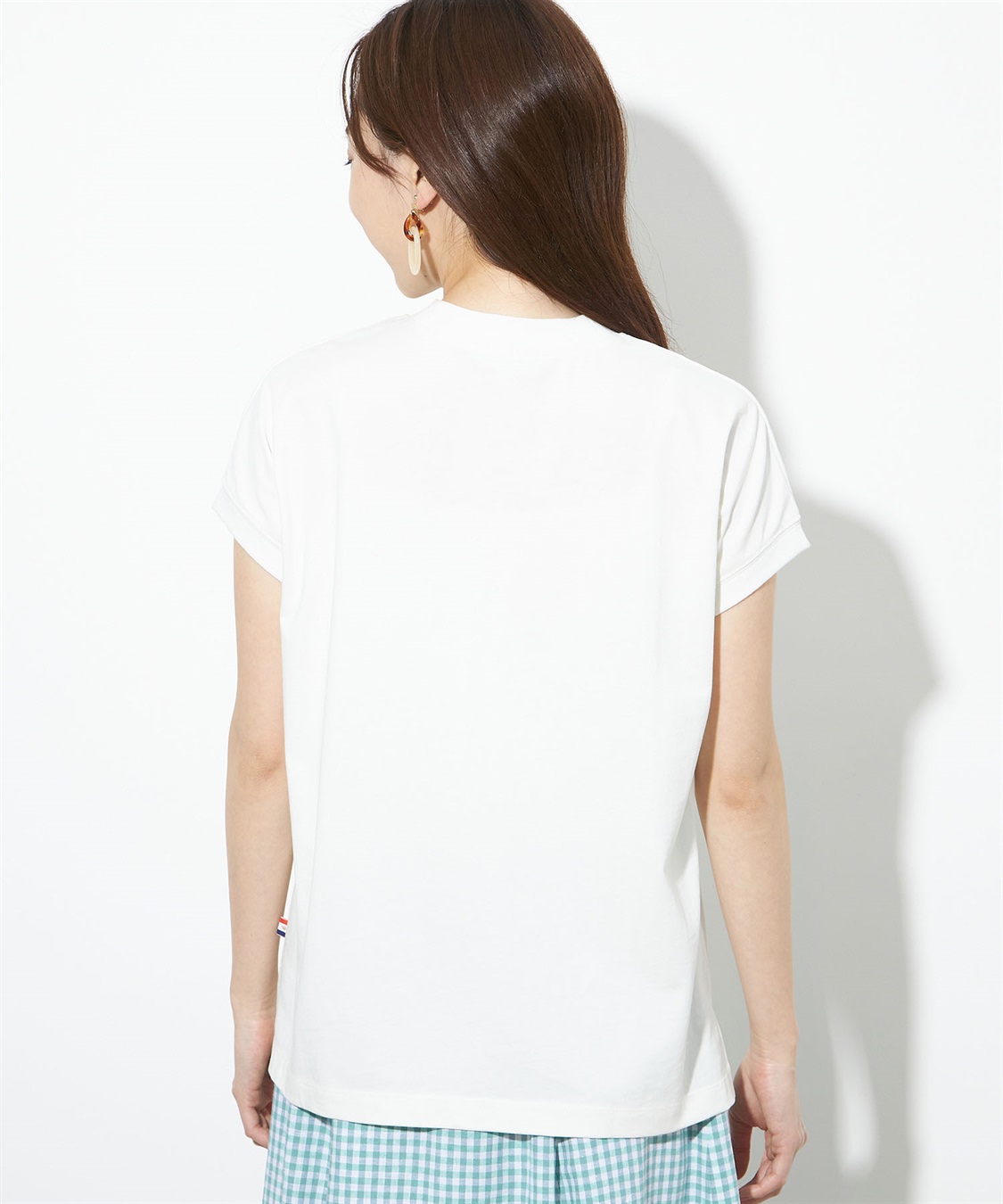 Petit Honfleur 【接触冷感】クーラータッチモックネックＴシャツ_sub_2