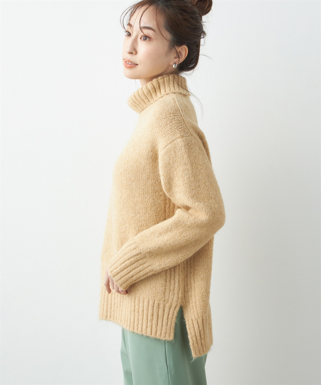 Petit Honfleur ヘアリーニットプルオーバー_sub_1