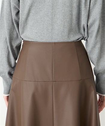 Petit Honfleur フェイクレザースカート_subthumb_15