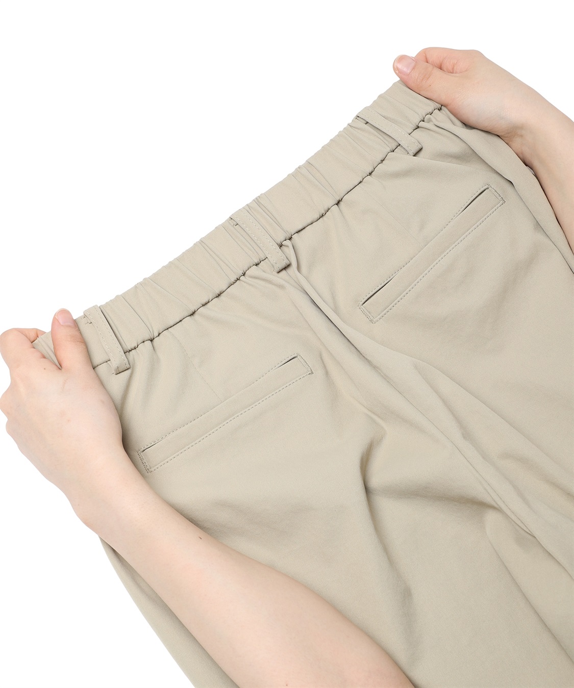 Petit Honfleur ストレッチストレートパンツ【ウエストゴム】_sub_23