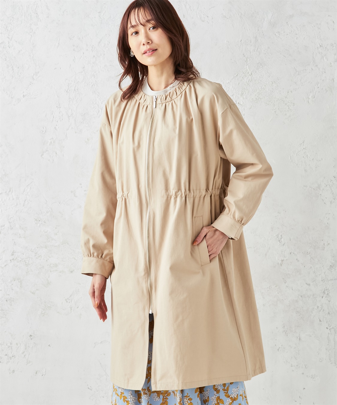 Petit Honfleur ドロストロングコート_sub_4