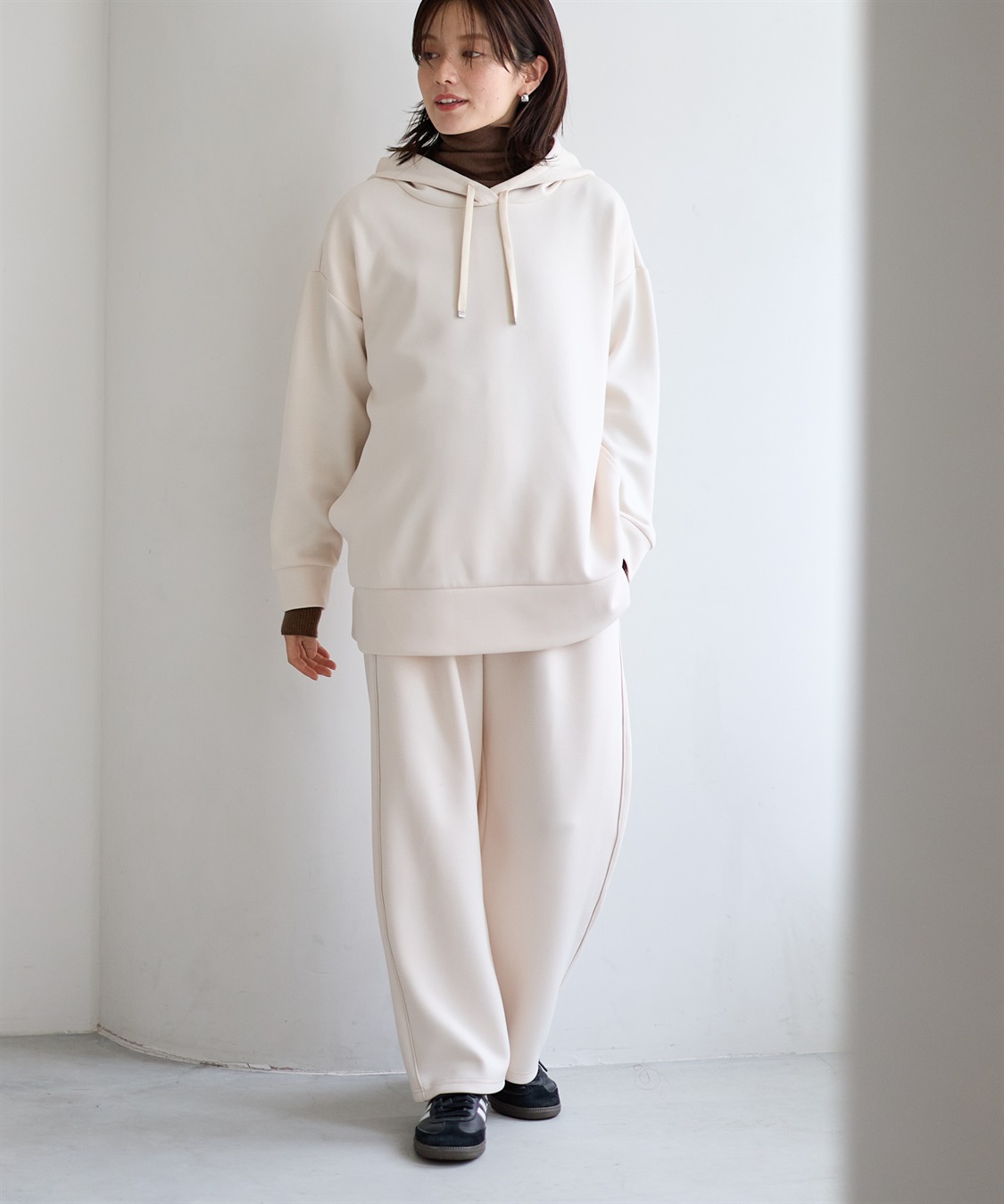 Rosemadame 【セットアップ可】ダンボールカーブパンツ（マタニティ～産後）妊婦服 産前・産後対応_sub_8