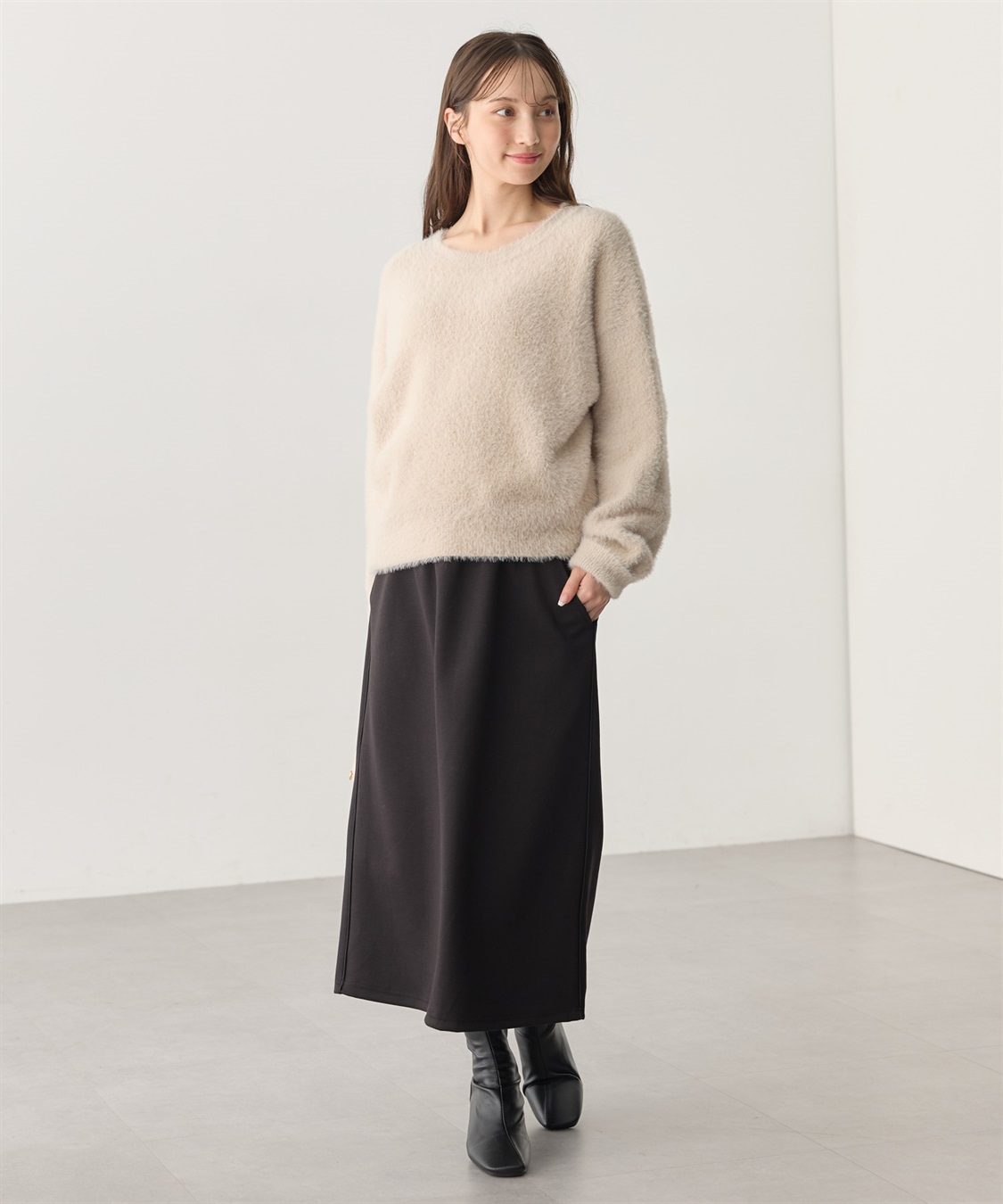 Rosemadame 【セットアップ可】ダンボールナロースカート（マタニティ/ 妊婦服）産前・産後対応）_sub_10