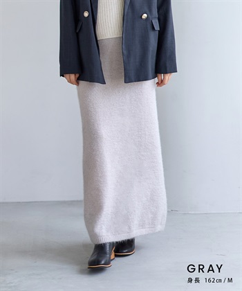 Rosemadame 微シャギーニットスカート（マタニティ～産後）妊婦服 産前・産後対応_subthumb_6