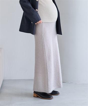 Rosemadame 微シャギーニットスカート（マタニティ～産後）妊婦服 産前・産後対応_subthumb_7