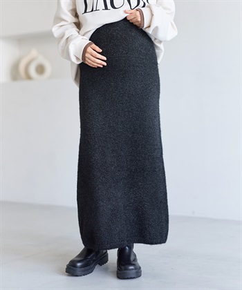 Rosemadame 微シャギーニットスカート（マタニティ～産後）妊婦服 産前・産後対応_subthumb_13