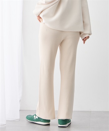 Rosemadame すっきりシルエットニットパンツ（マタニティ～産後）妊婦服 産前・産後対応・ウエスト調節紐付き_subthumb_26