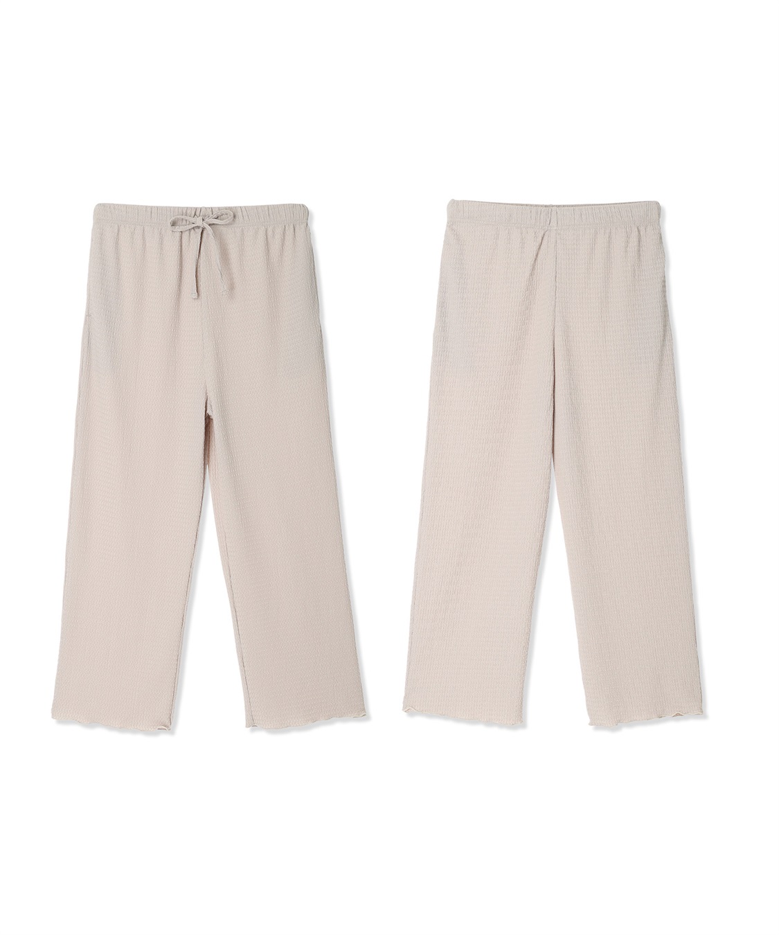 Rosemadame 【UVカット】カットジャガード マタニティワイドパンツ｜ウエスト調整可 産前産後対応（セットアップ 対応）_sub_26